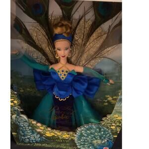 1998 THE PEACOCK BARBIE ORIGINAL BOX COLLECTOR EDITION